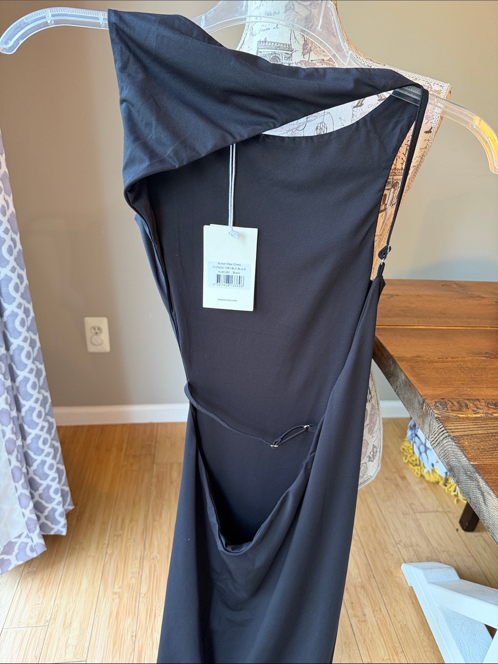 Peppermayo Sutton Maxi Dress Cut Out Black - Picture 11 of 13